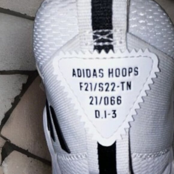 Adidas Hoops F21/S22-TN 21/066 D.1-3. Men 19 US White main image 6
